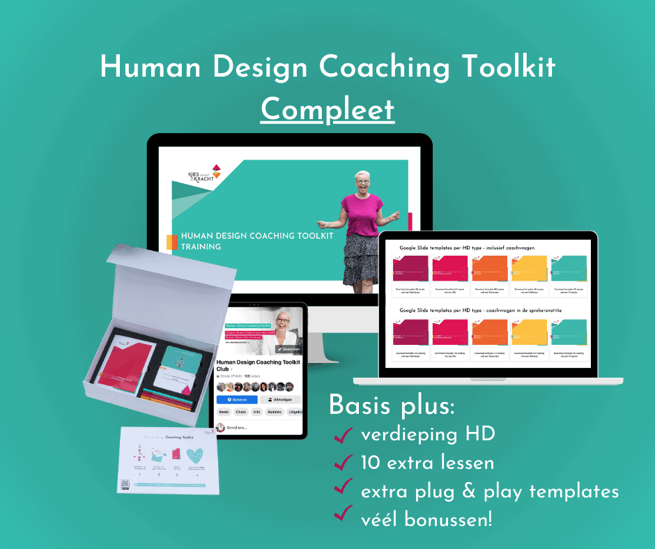 Kies vanuit je kracht - De Human Design Coaching Toolkit
